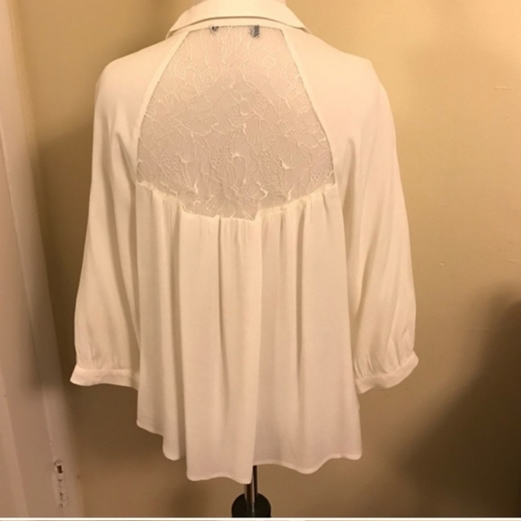 Anthropology lace back blouse - Picture 2 of 3